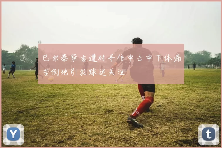 巴尔泰萨吉遭对手传中击中下体痛苦倒地引发球迷关注