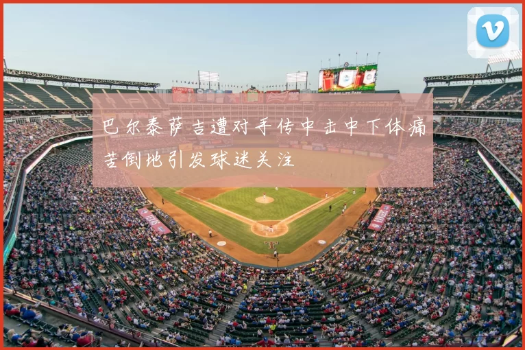 巴尔泰萨吉遭对手传中击中下体痛苦倒地引发球迷关注