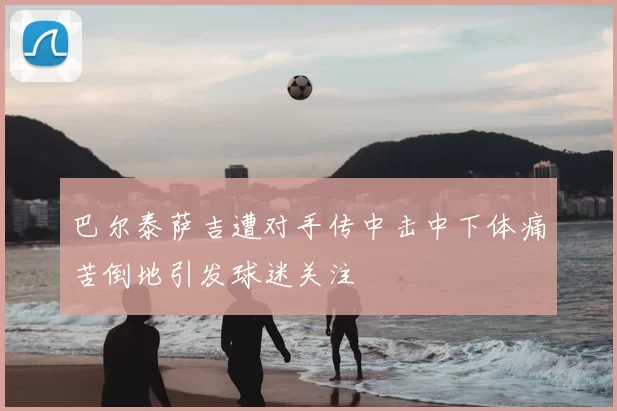 巴尔泰萨吉遭对手传中击中下体痛苦倒地引发球迷关注