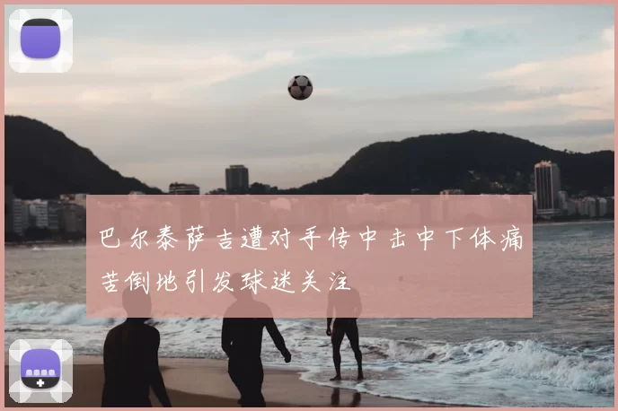 巴尔泰萨吉遭对手传中击中下体痛苦倒地引发球迷关注