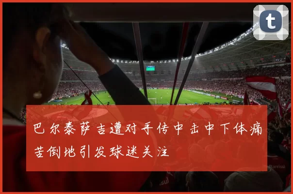 巴尔泰萨吉遭对手传中击中下体痛苦倒地引发球迷关注